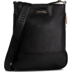 Torebka MONNARI - BAGA910-020 Black. Czarne listonoszki damskie Monnari, bez wzorów, ze skóry ekologicznej, bez dodatków. W wyprzedaży za 129,00 zł.