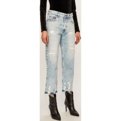 Diesel - Jeansy Aryel. Niebieskie jeansy damskie Diesel, s. W wyprzedaży za 899,90 zł.