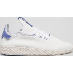 Adidas Originals - Buty PW Tennis Hu. Białe sneakersy męskie adidas Originals, z okrągłym noskiem, na sznurówki. W wyprzedaży za 349,90 zł.