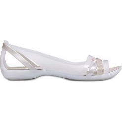 Crocs Damska Balerina Isabella Huarache 2 Oyster / Cobblestone 204912-1C4 (Rozmiar 36-37). Szare klapki damskie Crocs, bez wzorów, bez obcasa. Za 255,00 zł.