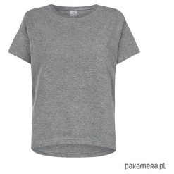 T-shirt basic CIEMNA MYSZA. Szare t-shirty damskie Pakamera, z nadrukiem, z bawełny. Za 99,00 zł.