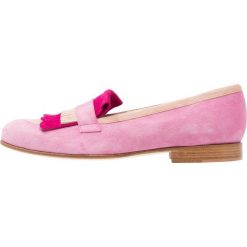 Creepersy damskie: Alberto Zago Półbuty wsuwane pink/cipria/fuxia