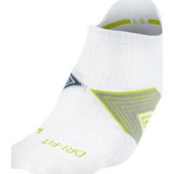 Nike Running Skarpetki Biały. Białe skarpetki męskie Nike, bez wzorów, z elastanu. Za 42,95 zł.
