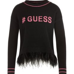 Sweter Guess Isotta W93R48 Z2FZ0. Szare swetry damskie Guess, l, z aplikacjami, klasyczne, bez rękawów, bez kaptura. W wyprzedaży za 209,00 zł.