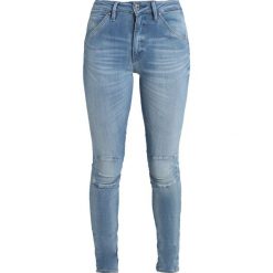 GStar SHAPE HIGH SUPER SKINNY Jeans Skinny Fit medium aged. Niebieskie jeansy damskie marki G-Star, bez wzorów, z elastanu. Za 559,00 zł.