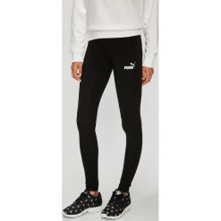 Puma - Legginsy. Czarne spodnie damskie Puma, s, z elastanu, z podwyższonym stanem. Za 159,90 zł.