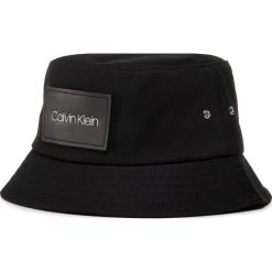 Kapelusz CALVIN KLEIN - Leather Patch Bucket K50K505489 BAX. Czarne kapelusze męskie Calvin Klein, bez wzorów, z bawełny. Za 179,00 zł.