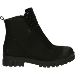 Botki - 2093450 NERO. Czarne botki damskie skórzane Venezia. Za 419,00 zł.