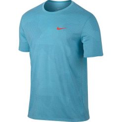 Nike Koszulka męska Dry TEE DBL RUN AOP niebieska r. M (839518-432). Niebieskie t-shirty męskie Nike, m. Za 113,00 zł.