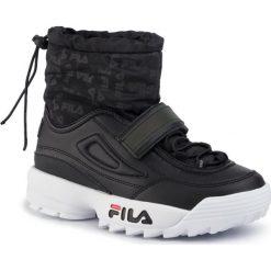 Śniegowce Fila Disruptor Neve Mid Wmn 1010750.25Y. Czarne śniegowce damskie Fila, bez zapięcia. W wyprzedaży za 359,00 zł.