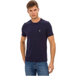 Galvanni T-Shirt Męski Wawe L Ciemnoniebieski. Czarne koszulki męskie GALVANNI, m, bez wzorów, bez kołnierzyka. Za 109,00 zł.