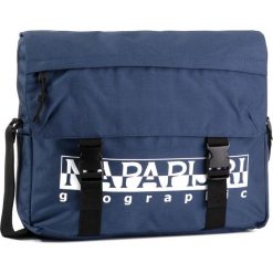 Torba NAPAPIJRI - Happy Messenger N0YIXWB01 Insignia Blue B01. Niebieskie torby męskie skórzane Napapijri, bez wzorów, z materiału, młodzieżowe. W wyprzedaży za 249,00 zł.