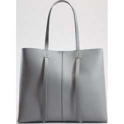Torebka shopper - Jasny szary. Szare torby damskie na zakupy Mohito, bez wzorów, bez dodatków. Za 119,99 zł.