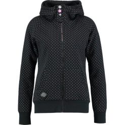 Bluzy rozpinane damskie: Ragwear CHELSEA DOTS ZIP Bluza rozpinana black