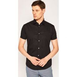 Koszula Emporio Armani 8N1C10 1N06Z 0999. Czarne koszule męskie Emporio Armani, xxl, bez wzorów, casualowe, bez kołnierzyka, bez rękawów. W wyprzedaży za 339,00 zł.