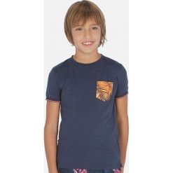 Mayoral - T-shirt dziecięcy 128-172 cm. Szare t-shirty chłopięce Mayoral, z nadrukiem, z elastanu, bez rękawów. W wyprzedaży za 59,90 zł.