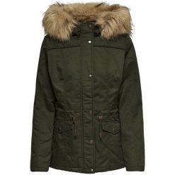 Only Damska Kurtka New Kate Canvas Parka Otw (Rozmiar M). Brązowe kurtki damskie marki ONLY, m, bez wzorów, bez kaptura. W wyprzedaży za 200,00 zł.