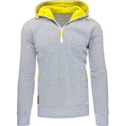 Bluzy męskie: Bluza męska szara (bx0641)