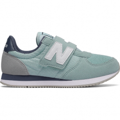 New Balance KV220C1Y. Niebieskie buty chłopięce sportowe New Balance, na lato, z materiału. W wyprzedaży za 99,99 zł.