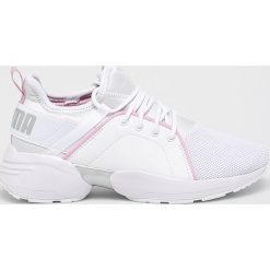 Puma - Buty Sirena. Białe buty sportowe damskie Puma, bez wzorów, z materiału, sportowe. W wyprzedaży za 219,90 zł.