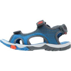 Jack Wolfskin PUNO BAY SPLASH Sandały trekkingowe wave blue. Niebieskie sandały chłopięce marki Jack Wolfskin, z materiału. W wyprzedaży za 137,40 zł.