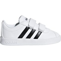 Buty adidas VL Court 2.0 Cmf I (DB1839). Czarne buty dziewczęce sportowe Adidas, na wiosnę, bez wzorów, z materiału, bez zapięcia. Za 119,99 zł.