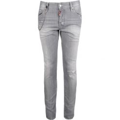 Dsquared Jeansy "Skater". Szare jeansy męskie Dsquared2, bez wzorów, z jeansu. Za 1399,00 zł.