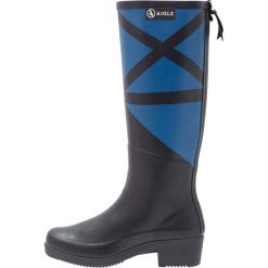 Buty zimowe damskie: Aigle MISS JULIETTE PRINT Kalosze marine