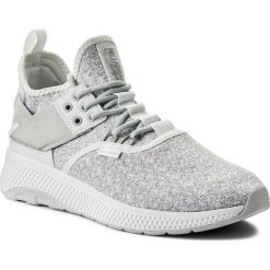 Sneakersy PALLADIUM - Ax Eon Lace K 95684-122-M White/Nimbus Cloud/White. Szare półbuty damskie Palladium, ze skóry ekologicznej. W wyprzedaży za 259,00 zł.