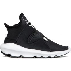Buty Y-3 SUBEROU. Czarne buty sportowe damskie Y-3, w paski, z gumy, sportowe. W wyprzedaży za 1168,00 zł.