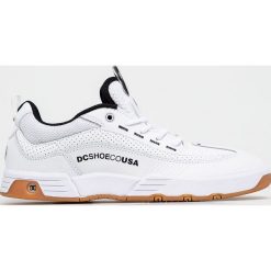 DC - Buty Legacy 98 Slim. Białe buty sportowe męskie DC, ze skóry, na sznurówki. W wyprzedaży za 269,90 zł.