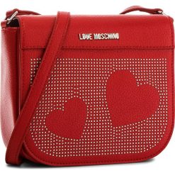 Torebka LOVE MOSCHINO - JC4114PP16LT0500 Ross. Czerwone torebki klasyczne damskie Love Moschino, na imprezę, bez wzorów, ze skóry ekologicznej, bez dodatków. W wyprzedaży za 429,00 zł.