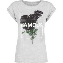 Bluzki damskie: Famous Stars And Straps Life and Death Tee Koszulka damska szary
