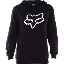 FOX bluza męska Legacy Foxhead XXL czarna. Czarne bluzy męskie FOX, xxl, bez wzorów, z kapturem, bez rękawów, z kapturem. Za 267,00 zł.