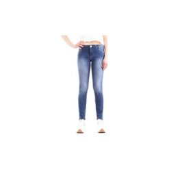 Jeansy straight leg Trussardi 56J00008-1T002364. Niebieskie jeansy damskie Trussardi. Za 269,41 zł.