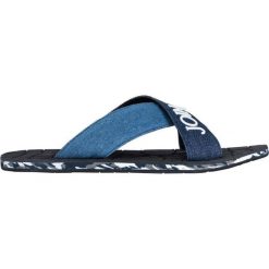 Klapki BUNN000062. Niebieskie klapki męskie Giacomo Conti, w paski, z denimu. Za 199,00 zł.