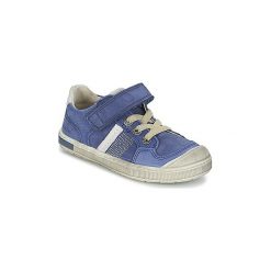 Buty Dziecko Kickers IGORLOW. Niebieskie trampki chłopięce marki Kickers. Za 295,20 zł.