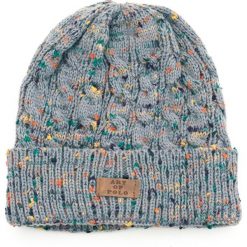 Czapka damska Nakrapiana szara. Szare czapki zimowe damskie Art of Polo. Za 27,05 zł.