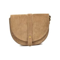 Torebka w kolorze beżowym - (S)22 x (W)18,5 x (G)6 cm. Brązowe torebki klasyczne damskie Bestsellers bags, w paski, z materiału. W wyprzedaży za 199,95 zł.