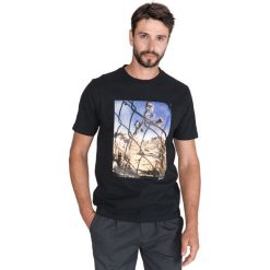 BOSS Teear 1 Koszulka Czarny. Czarne podkoszulki męskie Boss, xl, z nadrukiem, z bawełny, bez kołnierzyka, krótkie. Za 223,95 zł.