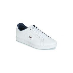 Buty Lacoste CARNABY EVO 119 7. Białe trampki męskie marki Lacoste, bez wzorów, bez zapięcia. Za 439,00 zł.