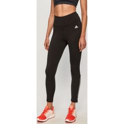 Adidas - Legginsy. Czarne spodnie damskie Adidas, s, z elastanu, z podwyższonym stanem. Za 179,90 zł.