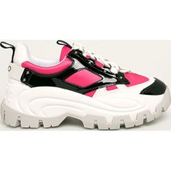 Liu Jo - Buty. Białe buty sportowe damskie Liu Jo, bez wzorów, z gumy, sportowe. Za 759,90 zł.