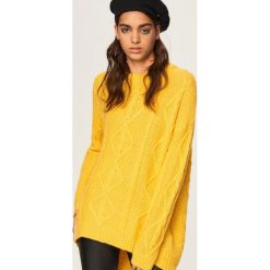 Sweter oversize - Żółty. Żółte bez kategorii Reserved, s. Za 79,99 zł.