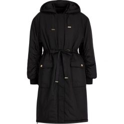 Parka My Twin Coulisse 192MP2082. Czarne kurtki damskie My Twin, na zimę, s, bez wzorów, z poliesteru, bez kaptura. W wyprzedaży za 579,00 zł.