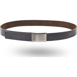 PASEK Armani Exchange. Czarne paski męskie Armani Exchange, w paski, ze skóry, eleganckie. Za 299,00 zł.