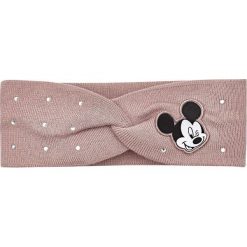 Opaska na czoło "Myszka Miki" bonprix jasnoróżowy. Różowe rękawiczki damskie bonprix, z aplikacjami. Za 44,99 zł.