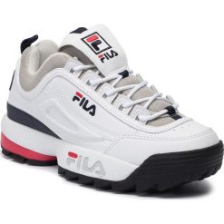 Sneakersy FILA - Disruptor Cb Low 1010707.1FG White. Białe sneakersy męskie Fila, na co dzień, bez wzorów, ze skóry ekologicznej, bez zapięcia. W wyprzedaży za 329,00 zł.
