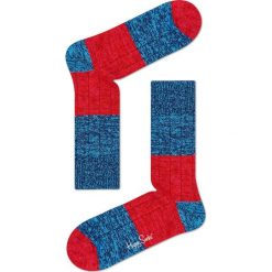 Happy Socks - Skarpety Wool. Czerwone skarpetki męskie Happy Socks, z elastanu. W wyprzedaży za 49,90 zł.