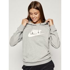 Bluza NIKE Essential Hoodie BV4126. Szare bluzy damskie Nike, s, bez wzorów, bez rękawów, bez kaptura. Za 209,00 zł.